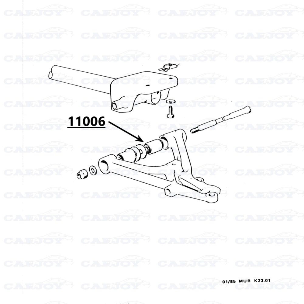 Murena / Bagheera Front Lower Suspension Arm Silentblock