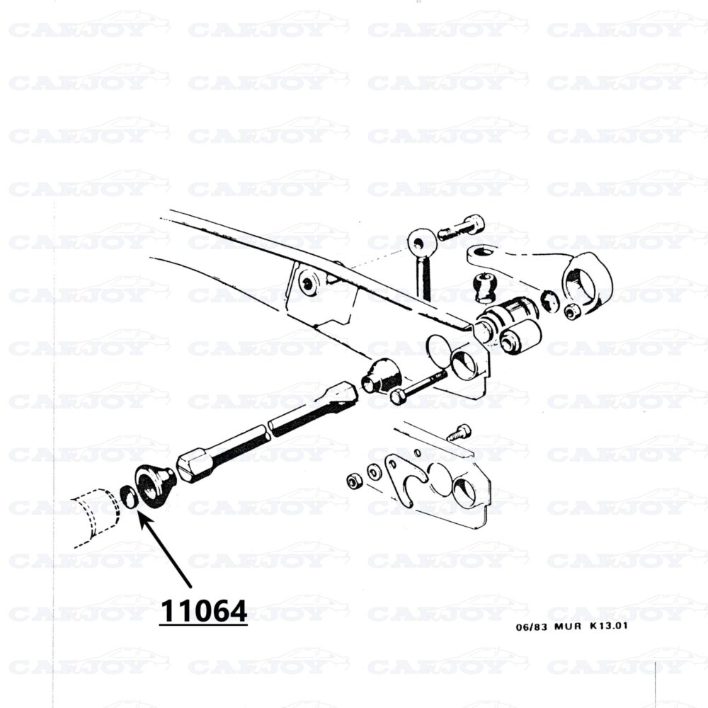 11064 - Murena / Bagheera Torsion Bar Disc