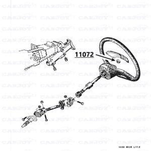 11072 - Murena Steering Wheel Nut