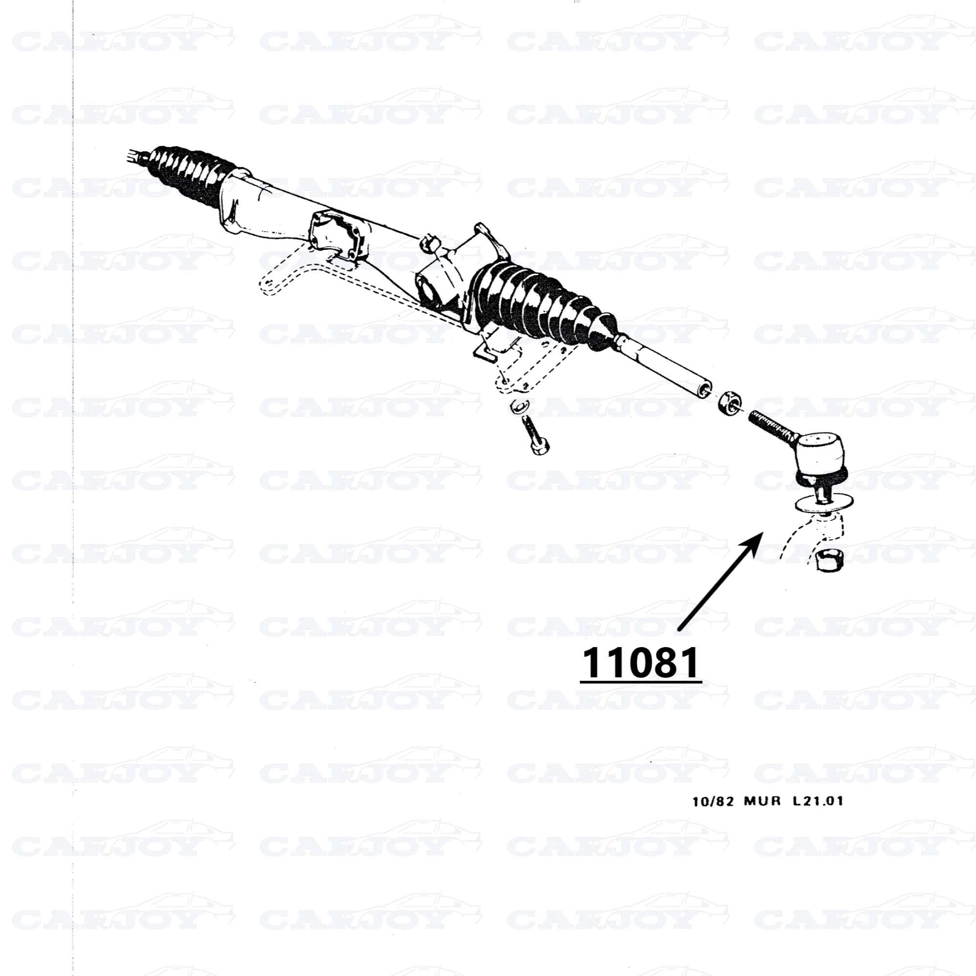 11081 - Murena Tie Rod Ball 2 11081 - Murena Tie Rod Ball - Bilde 2
