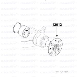 Murena Rear Wheel Hub