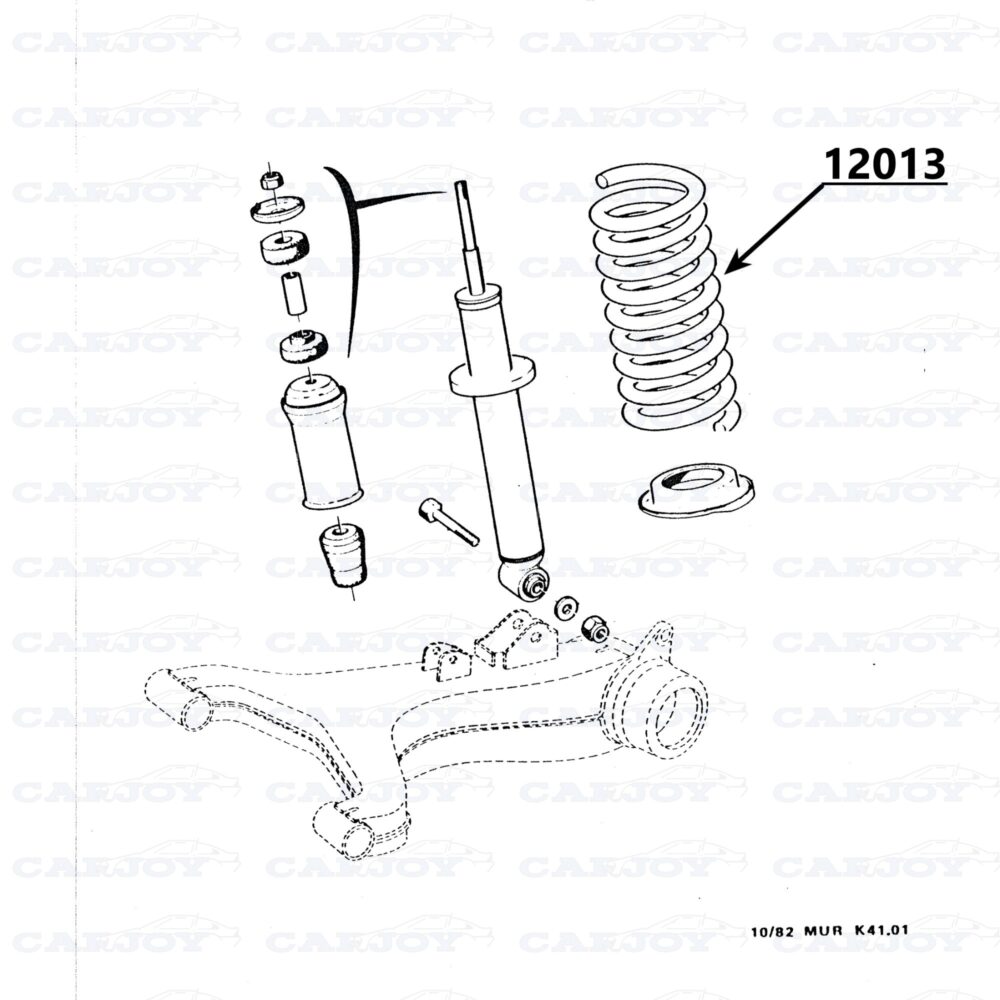 Murena 1.6 Rear Spring Left