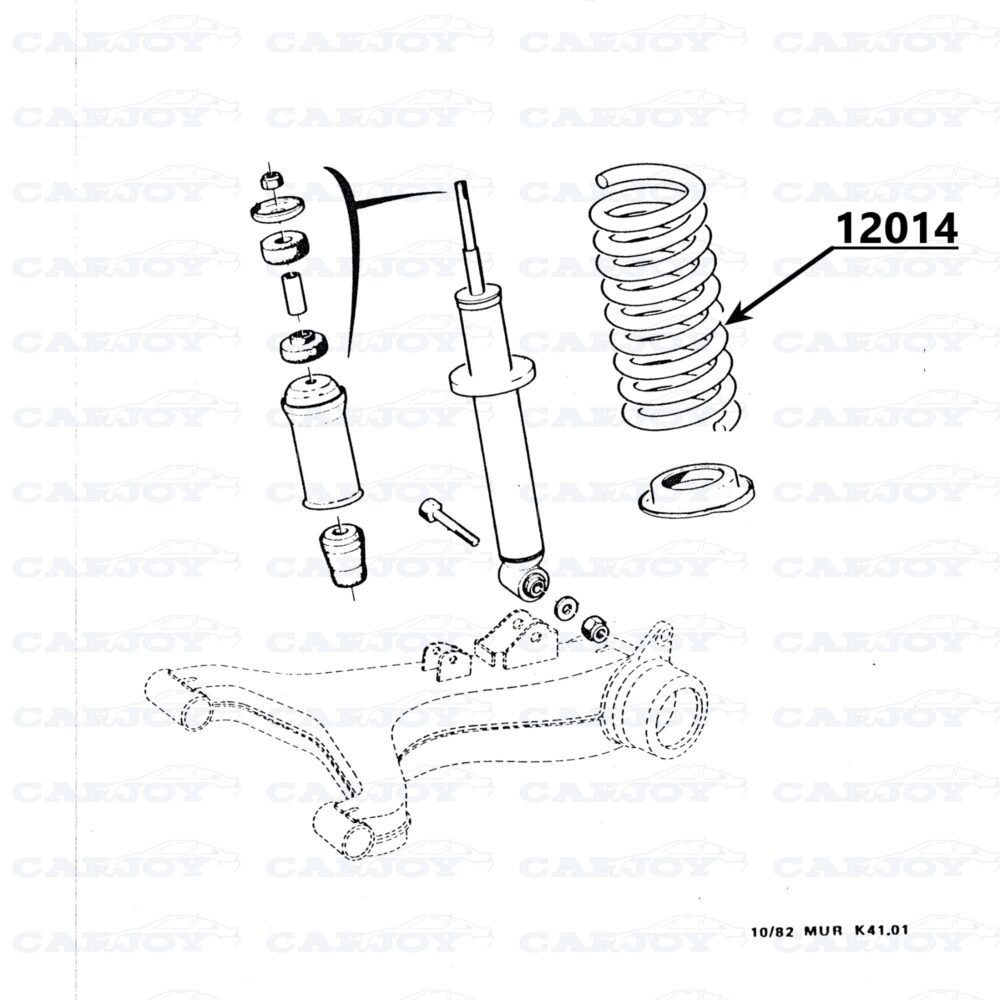 Murena 1.6 Rear Spring Right