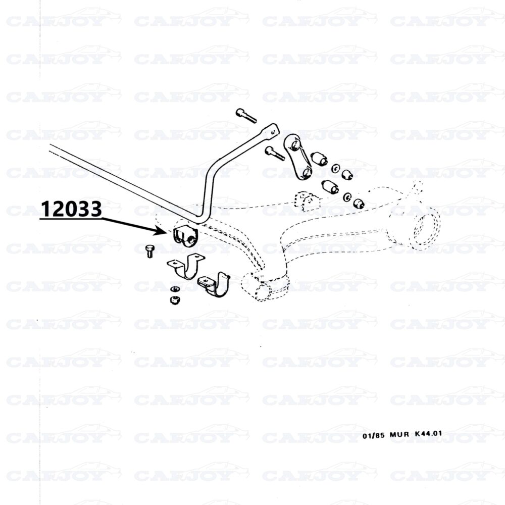 Murena 1.6 Stabilizer Bar Rubber Bushing