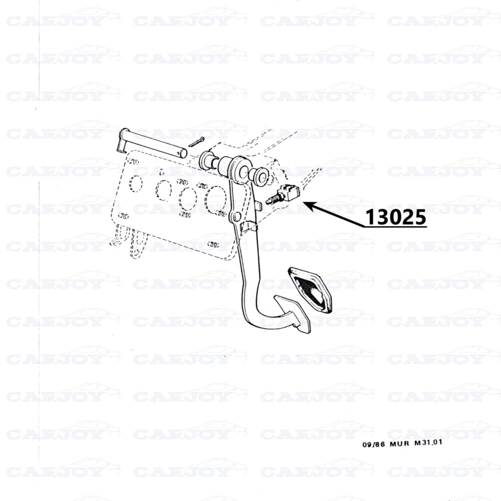 Murena / Bagheera Brake Light Switch