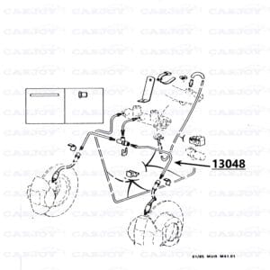 13048 - Murena / Bagheera Vacuum Hose