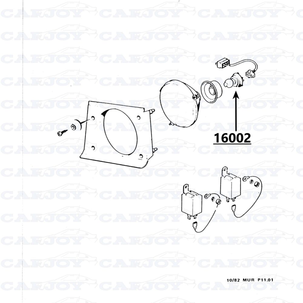 Matra Murena Headlight Bulb H4