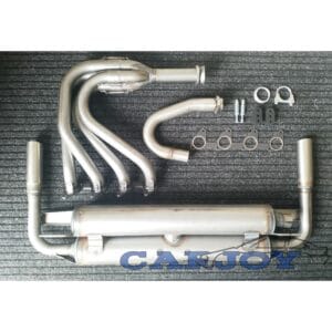 05510 - Murena 2.2 - 2.2 S - Devil Sport Twin Exhaust Set With Round Tips - Stainless Steel