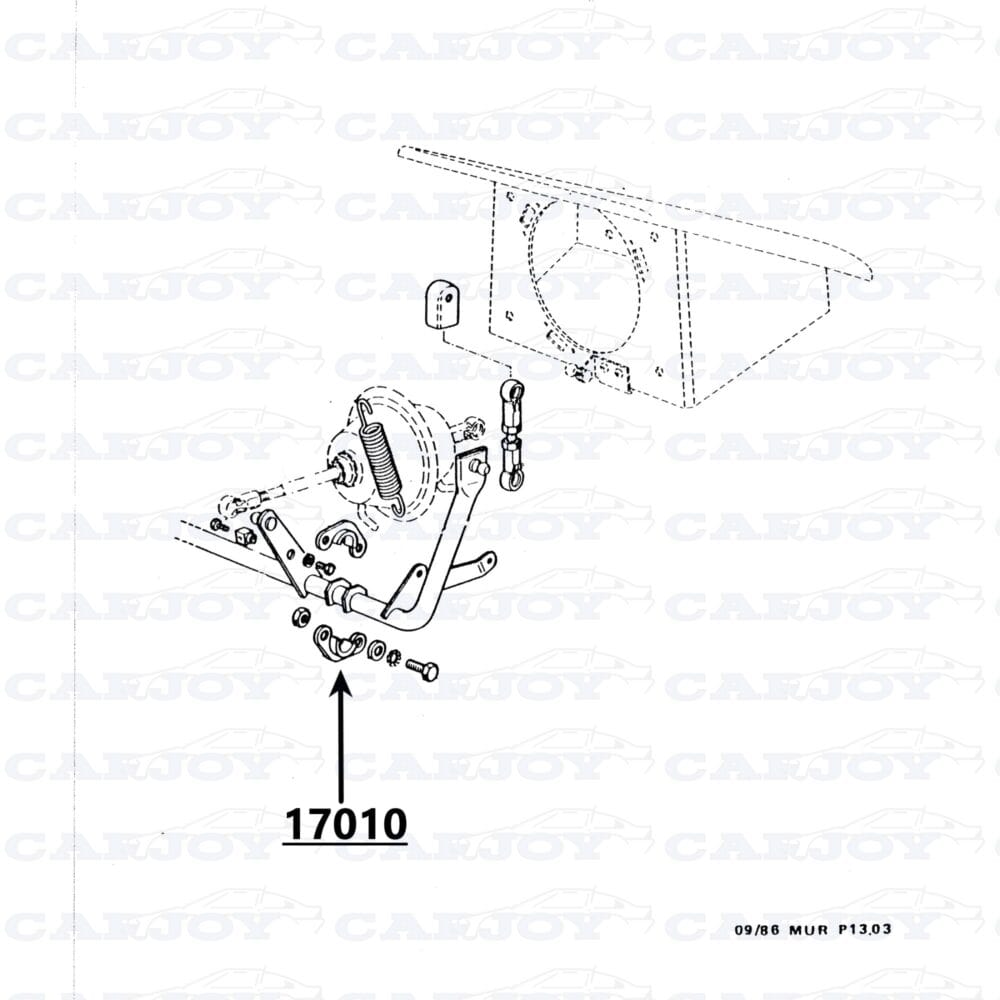 17010 - Matra Murena / Bagheera Connecting Rod Half Shell