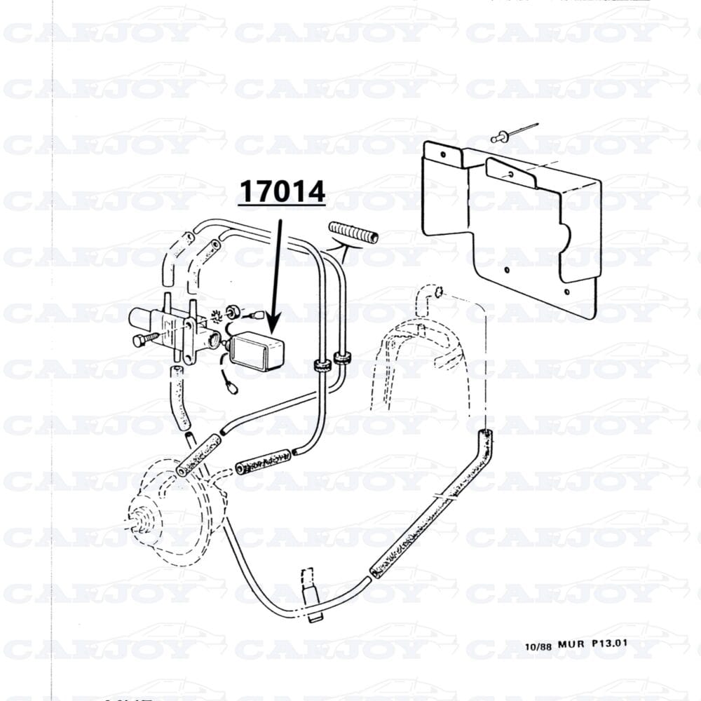 17014 - Matra Murena / Bagheera Headlight Solenoid