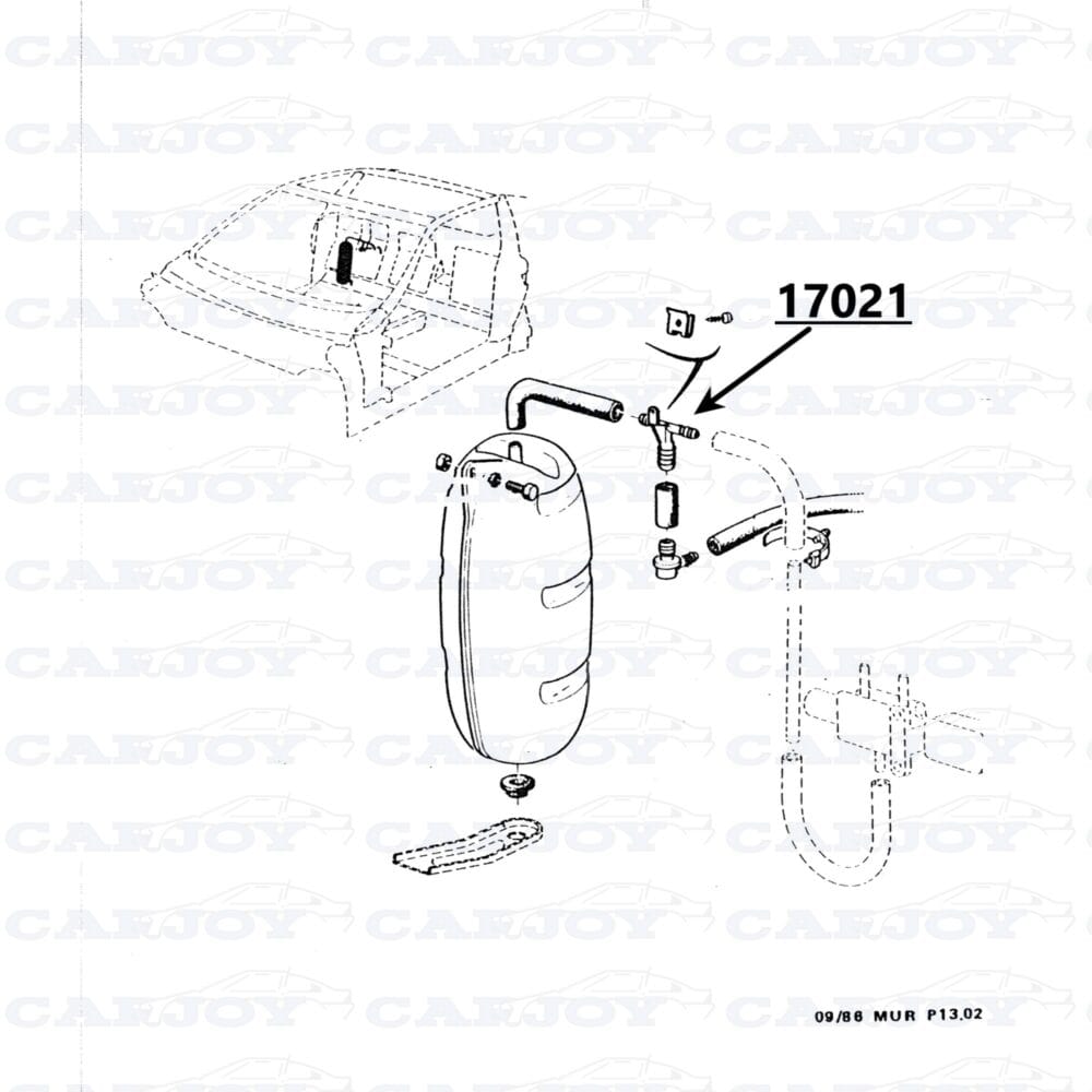 17021 - Matra Murena T-Joint