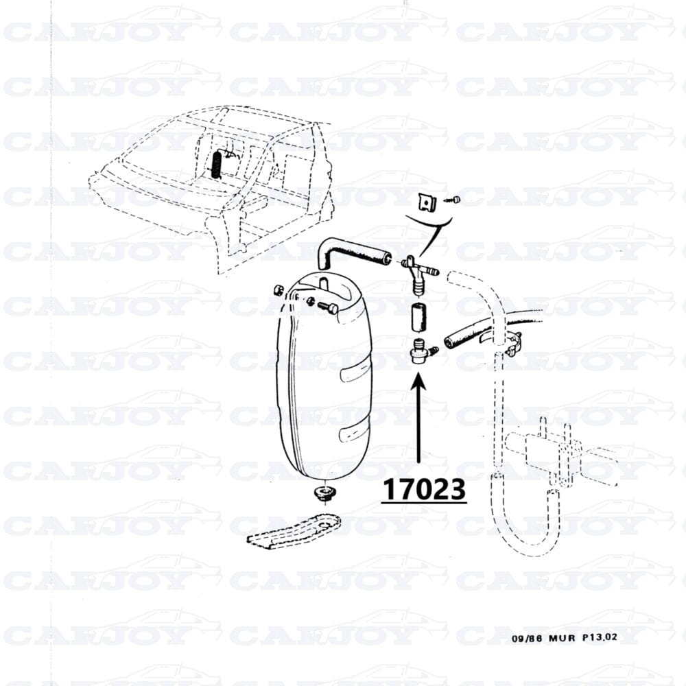 17023 - Matra Murena / Bagheera Check Valve