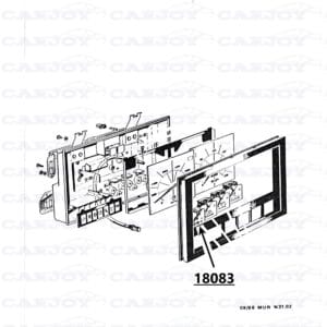 18083 - Matra Murena 1.6 Ammeter