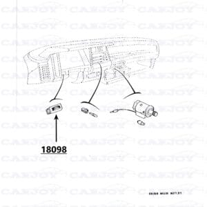 18098 - Matra Murena Interior Lighting Dimmer