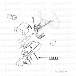 18113 - Matra Murena Screw For Part 18110 / 18111 - Restored