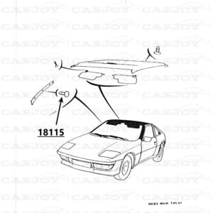 18115 - Matra Murena Clips - Restored