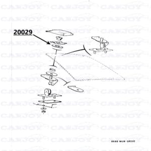 20029 - Matra Murena Rubber Seal For 20028